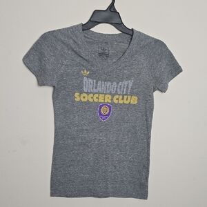 Womem's Adidas Gray Soccer Club T-Shirt